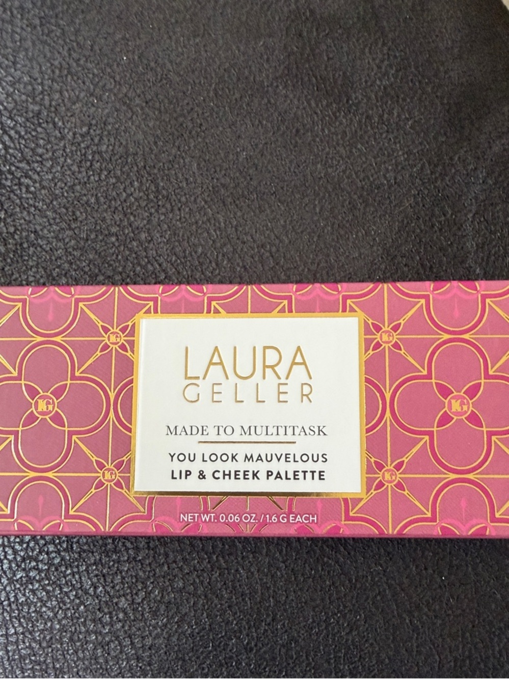 Laura Geller Lip & Cheek Palette in Mauve Pink